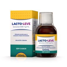 Lacto-Leve 698mg/ml Sem Sabor solução com 120ml