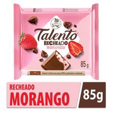 Chocolate Talento Recheio Morango 85g