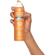 Protetor Solar Cenoura E Bronze Aerosol Fps50 200ml