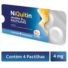 Niquitin 4mg com 36 pastilhas