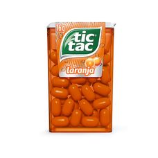 Bala Tic Tac Pastilha Laranja 16g