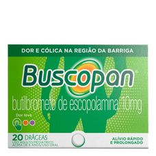 Buscopan com 20 drágeas