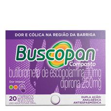 Buscopan Composto com 20 drágeas