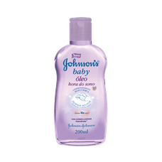 Óleo Baby Johnson & Johnson Hora Do Sono 200ml