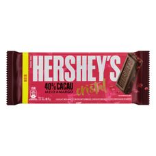 Chocolate Hersheys Meio Amargo 40% Cacau Cristal 87g