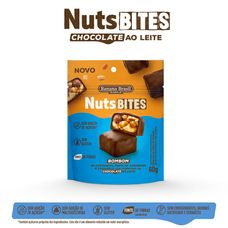 Nutsbites Banana Brasil Pouch Sabor Chocolate Ao Leite  60g