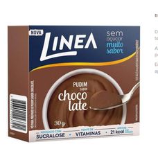Pudim em Pó Linea Sabor Chocolate 30g