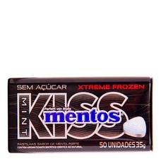 Mentos Perfetti Van Melle Menta Sem Açúcar com 50 Unidades  35g