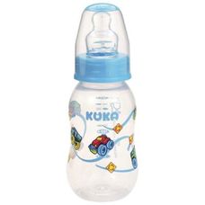 Mamadeira Kuka Natural Bico Ortodôntico Azul 160ml