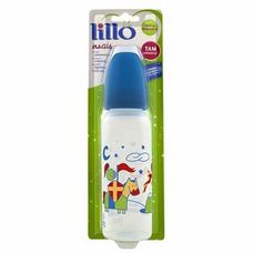 Mamadeira Lillo Magia Bico Silicone Ortodôntico Tamanho 2 Magia Azul 240ml