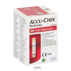 Tiras Accu-Chek Performa com 25 Unidades