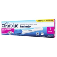 Teste de Gravidez Clearblue Plus com 1 Unidade