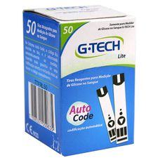 Tiras Reagentes G-Tech Lite com 50 Tiras