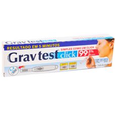 Teste de Gravidez Cimed Click Loprofar com 1 Unidade