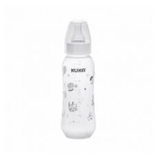 Mamadeira Kuka Bico Universal Natural Branca 250ml