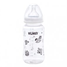 Mamadeira Kuka Big Bico Universal Natural Branca 330ml