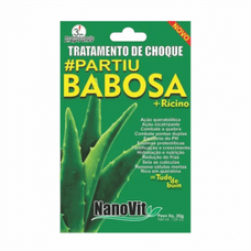 Tratamento de Choque Nanovit Partiu Babosa+ Ricino 30g