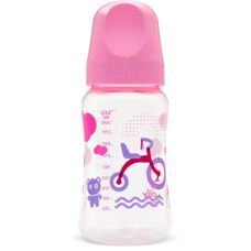 Mamadeira Lolly Big Viva Silone Redondo Rosa 330ml