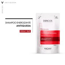 Shampoo Vichy Dercos Energizante Antiqueda 200ml Refil