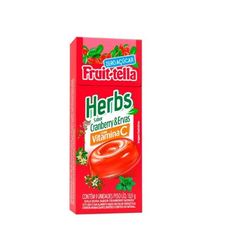 Bala Fruitella Herbs Cranberry E Ervas 18,9g