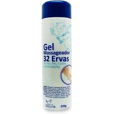 Gel de Massagem San Jully 32 Ervas Pernas Pés Costas E Articulações 220g