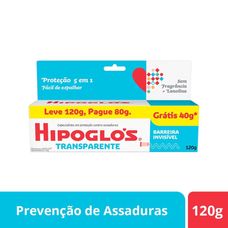 pomada Assadura Hipoglos JohnsonS & JohnsonS Transparente Leve 120g Pague 80g