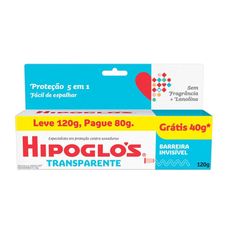 pomada Assadura Hipoglos JohnsonS & JohnsonS Transparente Leve 120g Pague 80g