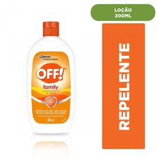 Repelente Off! Family loção com 200ml