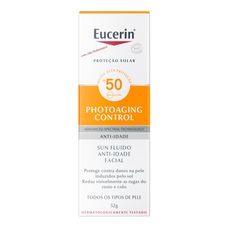 Protetor Solar Eucerin Sun Facial Fluido Anti-Idade  Fps50 50ml