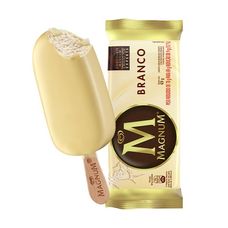 Picolé Kibon Magnum Branco