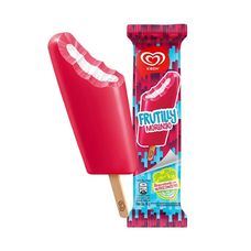 Picolé Kibon Frutilly Morango/Baunilha