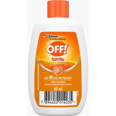 Repelente Off Family loção 60ml