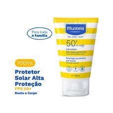 Protetor Solar Mustela Infantil loção Fps 50 de 100ml