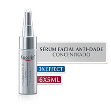 creme Eucerin Hyaluron Filler Concentrate Anti-Idade com 6 ampolas de 5ml
