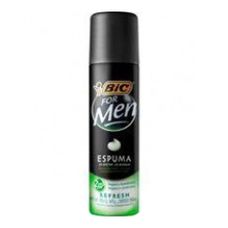 Espuma de Barbear Refresh Bic Men frasco 150ml