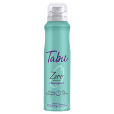 Desodorante Tabu Zero Alumínio Aerossol 150ml