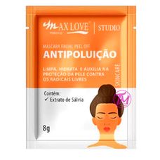 Máscara Facial Max Love Antipoluição 8g