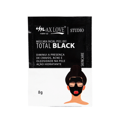 Máscara Facial Max Love Total Black 8g