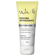 Máscara Facial Vult Antioxidante Pele Purificada 50g