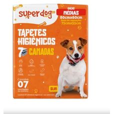 Tapete Higiênico Super Dog com 7 Unidades