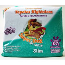 Tapetes Higiênicos Super Dog Baby Com 7 Unidades