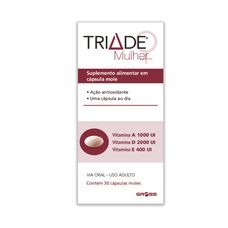 Triade Mulher Gross com 30 cápsulas