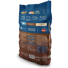 Ração Hotcat Mix Para Gatos Adultoa E Filhotes Sem Corantes Sabor Peixe, Carne E Vegetais 1Kg