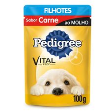 Sachê Pedigree Filhote Carne Ao Molho 100g