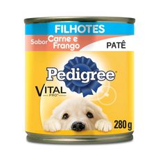 Patê Pedigree Filhote Carne E Frango Lata 280g