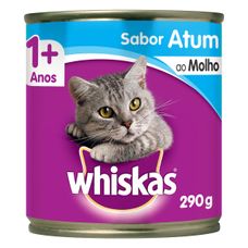 Ração Para Gatos Whiskas Atum Ao Molho Lata 290g
