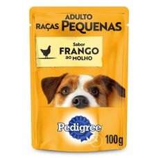 Sachê Pedigree Adultos Raças Pequenas Sabor Frango 100g