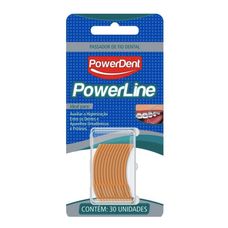 Passador de Fio Dental Powerline com 30 Unidades