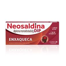 Neosaldina Dip Hypera 1g com 20 comprimidos