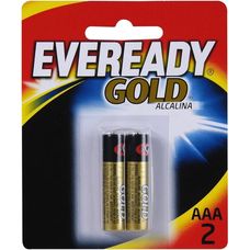 Pilha Eveready Aaa2 Gold Palito com 2 Unidades